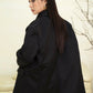 MANON SATIN BLAZER (BLACK)