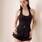 HIGH KEY BIG POCKET SHORTS (BLACK STRIPE)(BACKORDER)