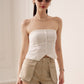 HIGH KEY BIG POCKET SHORTS (SAND STRIPE)(BACKORDER)