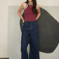 ICONIC WIDE-LEG JEANS (DARK DENIM)