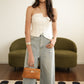 ICONIC WIDE-LEG JEANS (ANTIQUE BLUE DENIM)