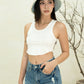 MAIN RIPPED DENIM SHORTS (DARK DENIM)