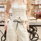 MUTUAL 2-WAY BUTTON TOP (WHITE)