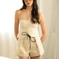 MUTUAL PAPERBAG SHORTS (SANDSTONE)