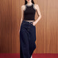 ICONIC WIDE-LEG JEANS (DARK DENIM)