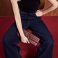 ICONIC WIDE-LEG JEANS (DARK DENIM)