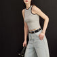 ICONIC WIDE-LEG JEANS (ANTIQUE BLUE DENIM)