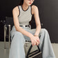 ICONIC WIDE-LEG JEANS (ANTIQUE BLUE DENIM)