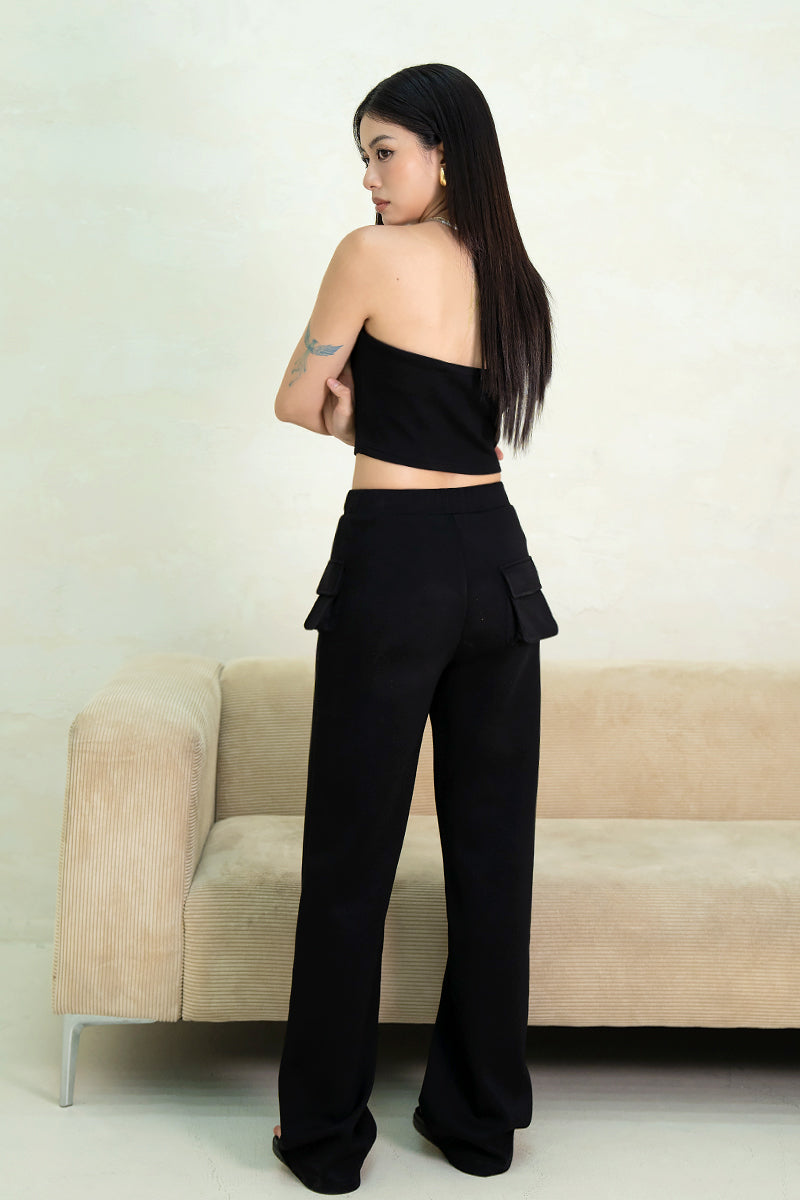 [BACKORDER] OFF-DUTY TUBE TOP (BLACK)