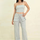 OFF-DUTY TUBE TOP (GREY)