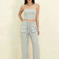 OFF-DUTY TUBE TOP (GREY)