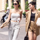 OFF-DUTY TUBE TOP (GREY)