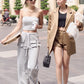 OFF-DUTY TUBE TOP (GREY)