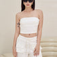 [BACKORDER] OFF-DUTY TUBE TOP (WHITE)