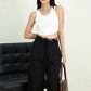 STRING ME ALONG PANTS (BLACK)