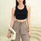 ESSENTIAL BASIC CROP TOP (BLACK)