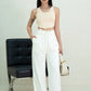 STRING ME ALONG PANTS (WHITE)