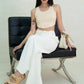 STRING ME ALONG PANTS (WHITE)